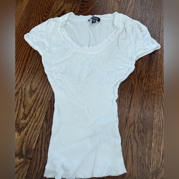 bebe cream top - Picture 1 of 3